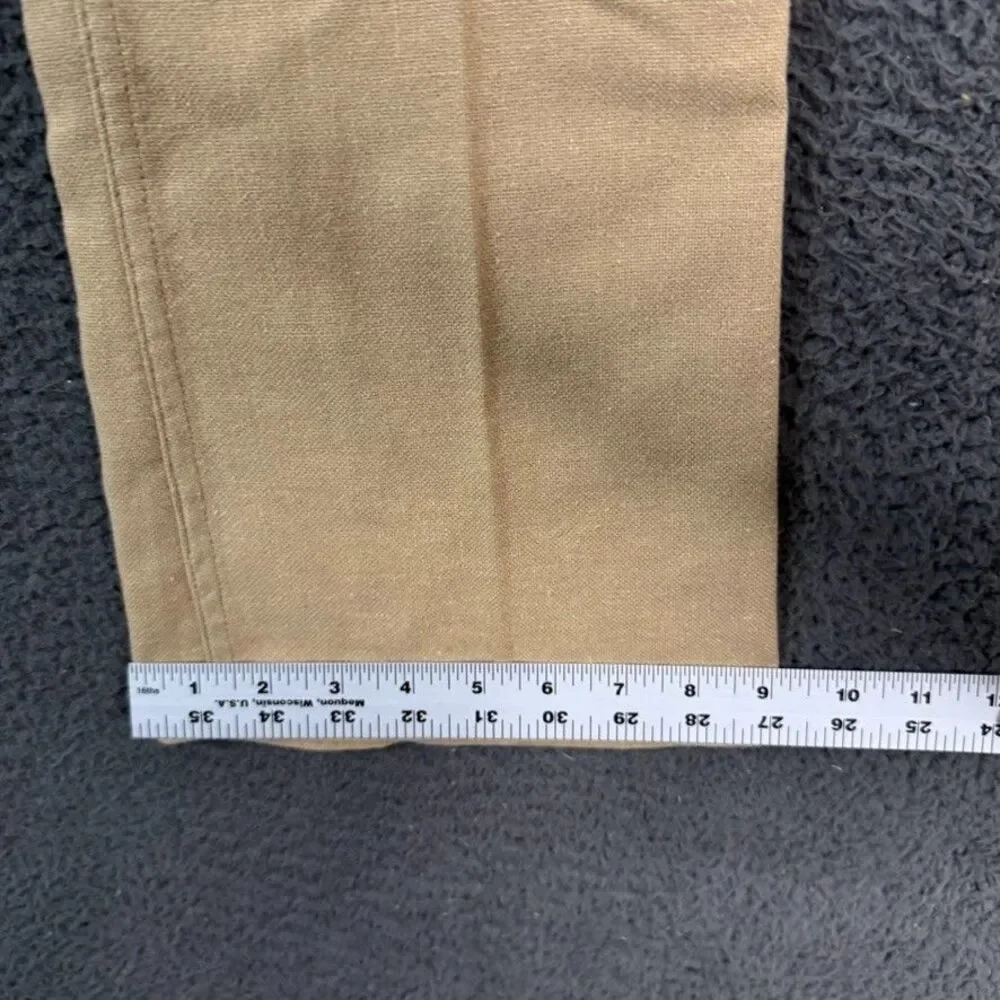 Vtg Levis Pants Mens 28x30 Beige Bootcut Big E Sta-Prest Made in USA 1970s